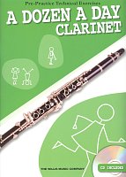 A DOZEN A DAY (Pre-Practice Technical Exercises) + CD / klarnet