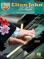 KEYBOARD PLAY-ALONG 9 - Elton John Ballads + CD piano/vocal/chords