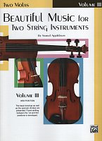 Beautiful Music 3 for Two String Instruments / skladby pro dvě violy