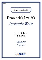 Hradecký Emil: Dramatický valčík / housle a klavír