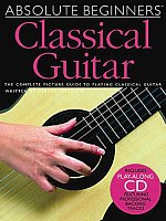 Absolute Beginners - CLASSICAL GUITAR + CD / obrazowy przewodnik gry na gitarze