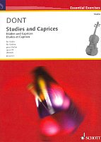 DONT, Jacob - Studies and Caprices - violin