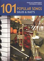 101 POPULAR SONGS SOLOS & DUETS / klavírní doprovod